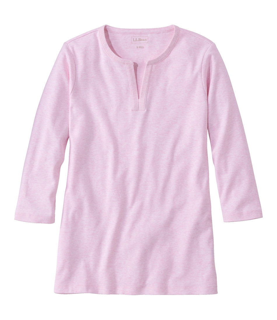Women's L.L.Bean Tee, Three-Quarter-Sleeve Splitneck Tunic | L.L.Bean discount