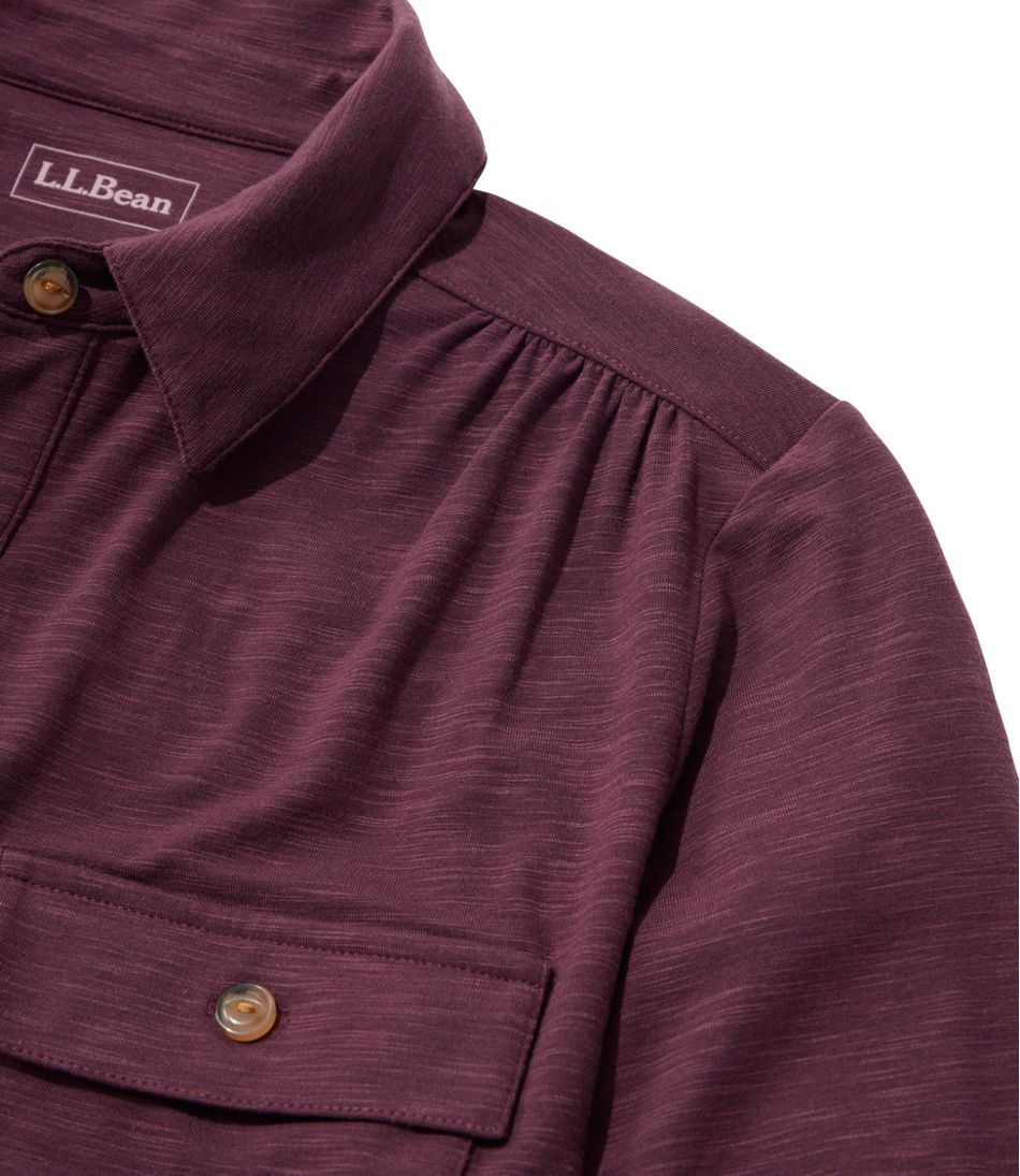Camden Hills Tee, Button-Front Shirt | L.L.Bean on sale