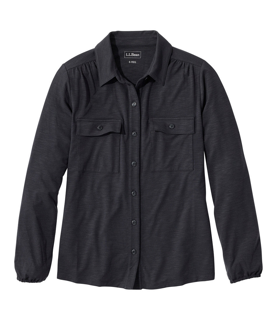 Camden Hills Tee, Button-Front Shirt | L.L.Bean on sale