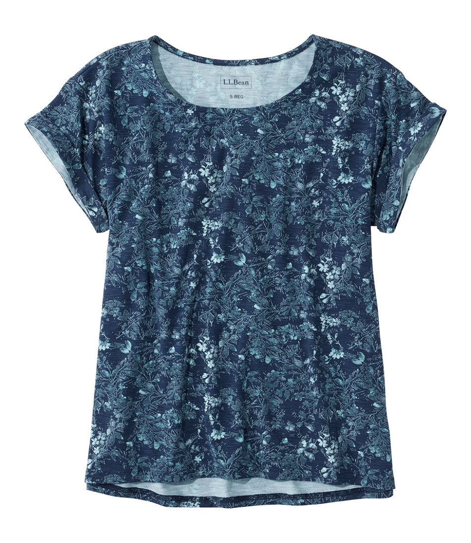 Women's Camden Hills Tee, Short-Sleeve Print | L.L.Bean sale