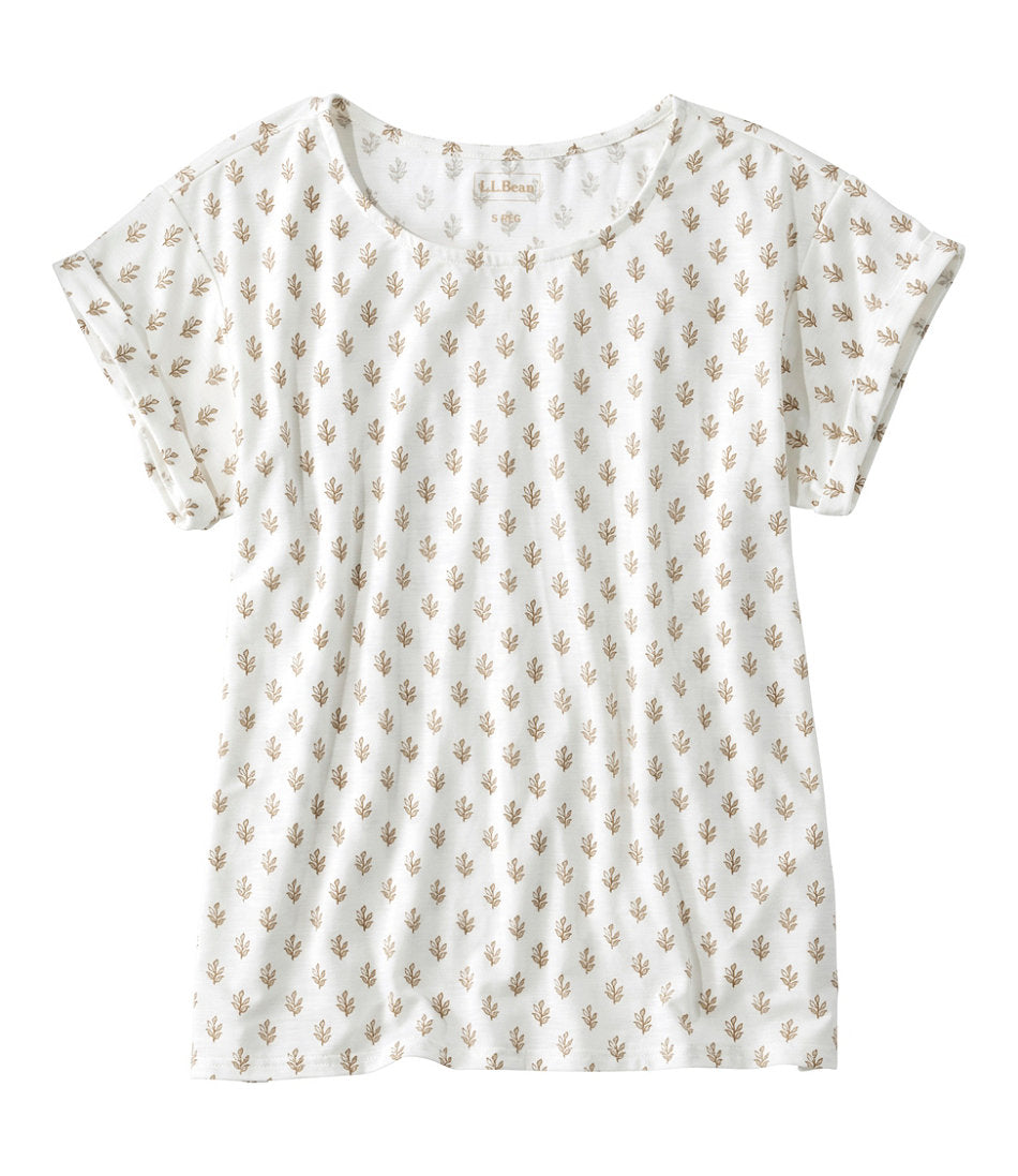 Women's Camden Hills Tee, Short-Sleeve Print | L.L.Bean sale