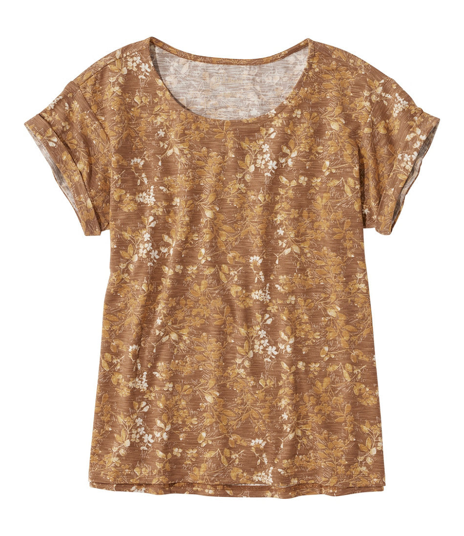 Women's Camden Hills Tee, Short-Sleeve Print | L.L.Bean sale