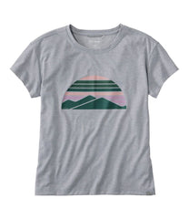 Women's Vista Camp Tee, Short-Sleeve Graphic Crew | L.L.Bean outlet