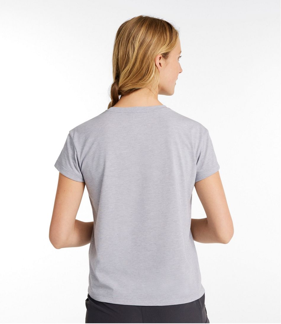Women's Vista Camp Tee, Short-Sleeve Graphic Crew | L.L.Bean outlet