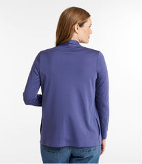 Women's Pima Cotton Open Cardigan, With Pockets | L.L.Bean discount