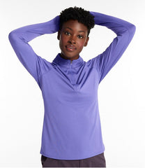 Women's Access Trail Pullover, Long-Sleeve Quarter-Zip | L.L.Bean online
