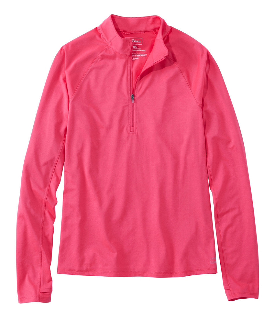 Women's Access Trail Pullover, Long-Sleeve Quarter-Zip | L.L.Bean online