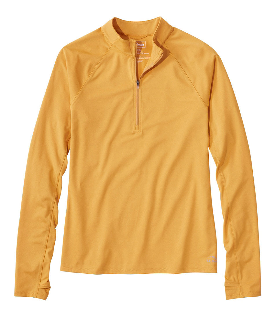 Women's Access Trail Pullover, Long-Sleeve Quarter-Zip | L.L.Bean online