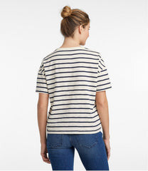 Women's Signature Slub Tee, Short-Sleeve Henley Novelty | L.L.Bean discount