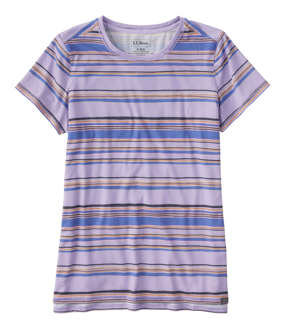 Women's Everyday SunSmart® Tee, Short-Sleeve Stripe | L.L.Bean online