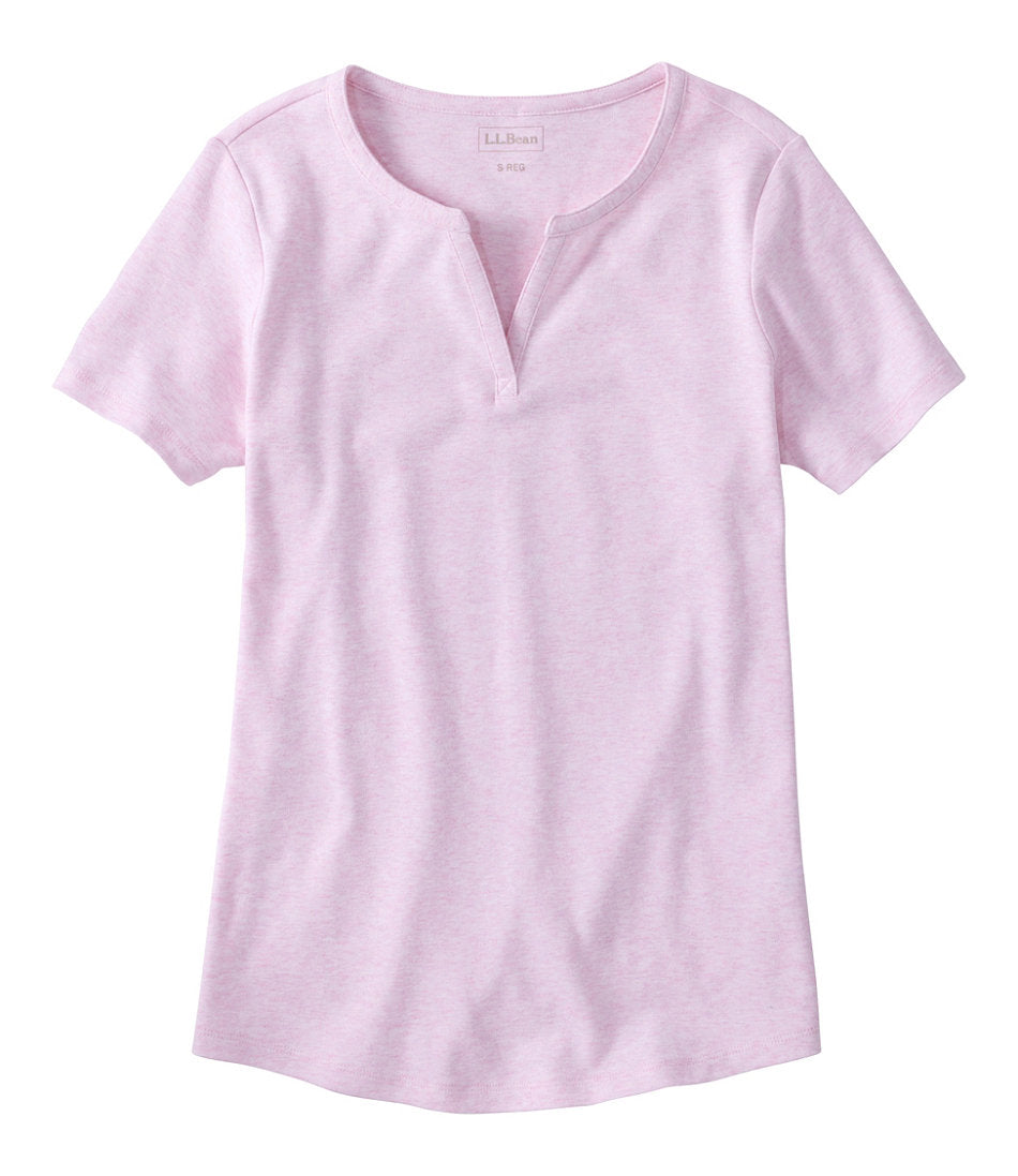 Women's L.L.Bean Tee, Short-Sleeve Notch-Neck | L.L.Bean sale