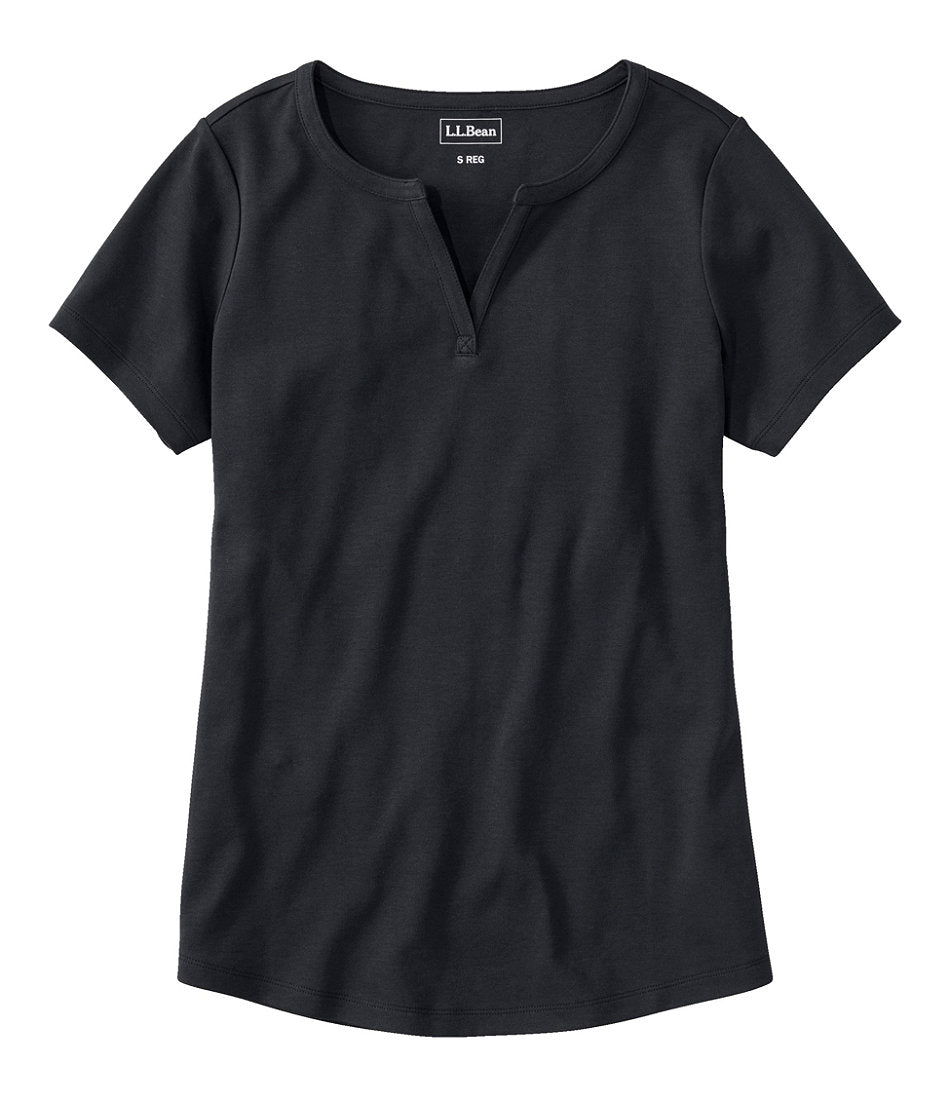 Women's L.L.Bean Tee, Short-Sleeve Notch-Neck | L.L.Bean sale