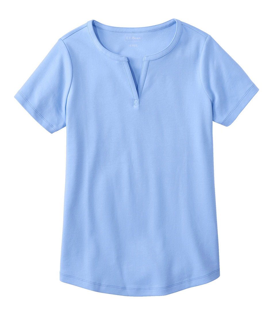 Women's L.L.Bean Tee, Short-Sleeve Notch-Neck | L.L.Bean sale