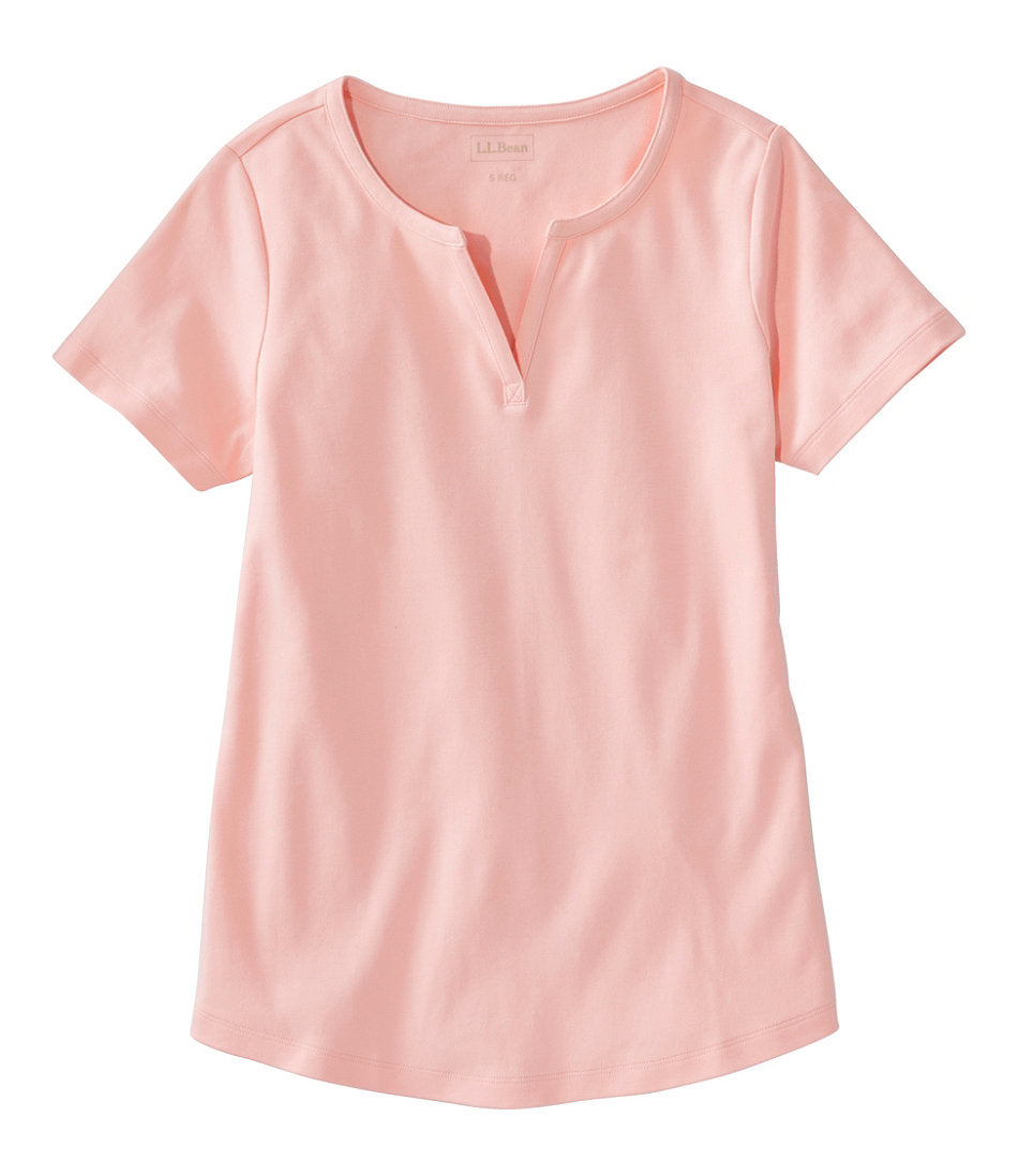 Women's L.L.Bean Tee, Short-Sleeve Notch-Neck | L.L.Bean sale