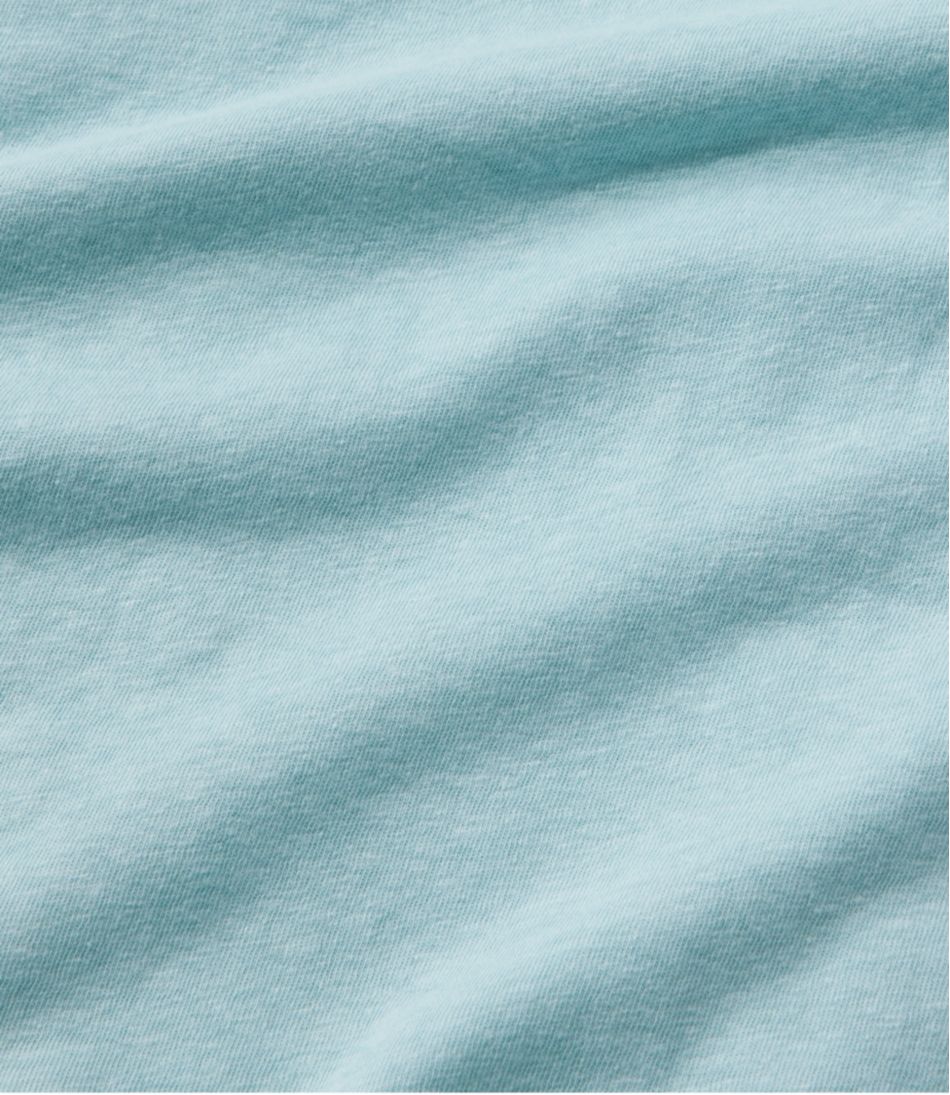 Women's Linen/Cotton Tee, Three-Quarter-Sleeve Splitneck Polo | L.L.Bean for sale