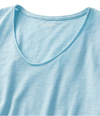 Women's Organic Cotton Tee, V-Neck Short-Sleeve | L.L.Bean for sale