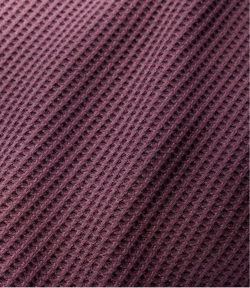 Women's Birchwood Brushed Waffle Top, Crewneck | L.L.Bean near me