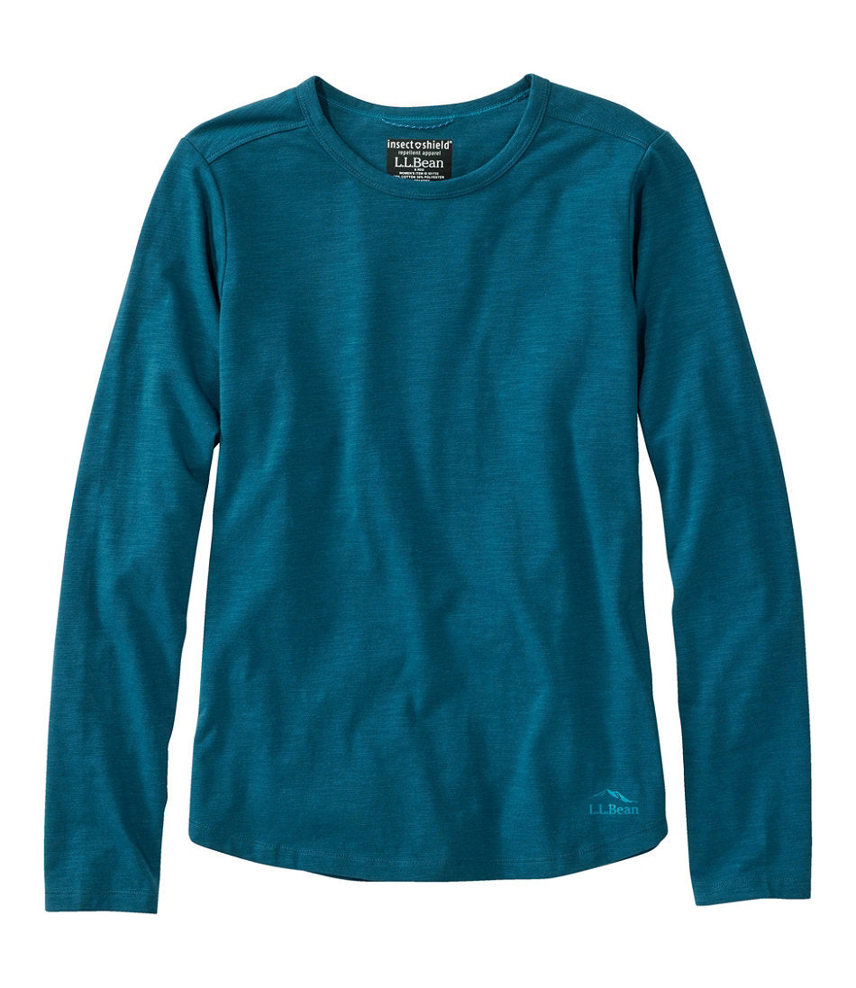 Women's Insect Shield Field Tee, Long-Sleeve | L.L.Bean online