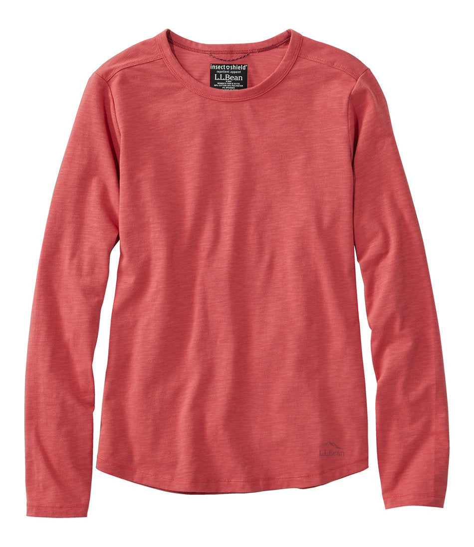 Women's Insect Shield Field Tee, Long-Sleeve | L.L.Bean online