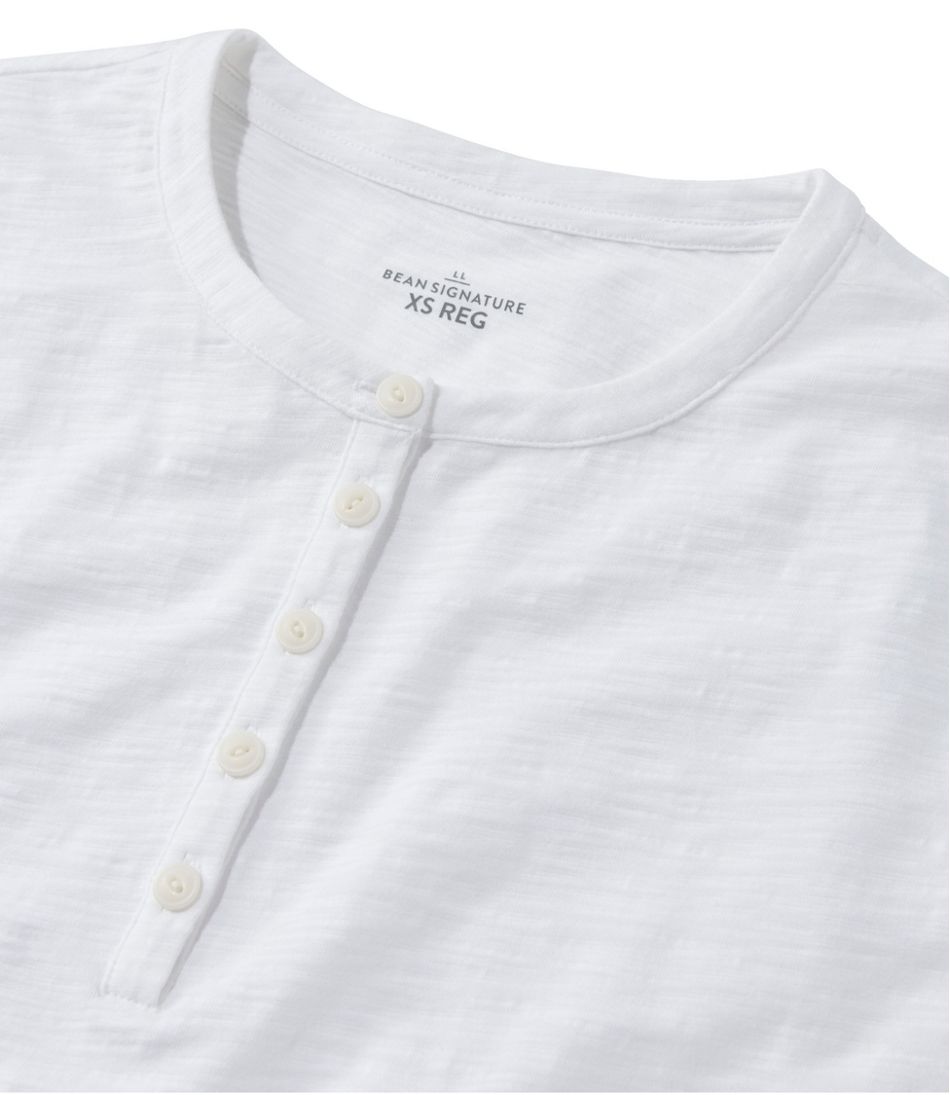 Women's Signature Slub Tee, Short-Sleeve Henley | L.L.Bean for sale