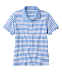 Women's Premium Double L Polo, Short-Sleeve Relaxed Fit Stripe | L.L.Bean online