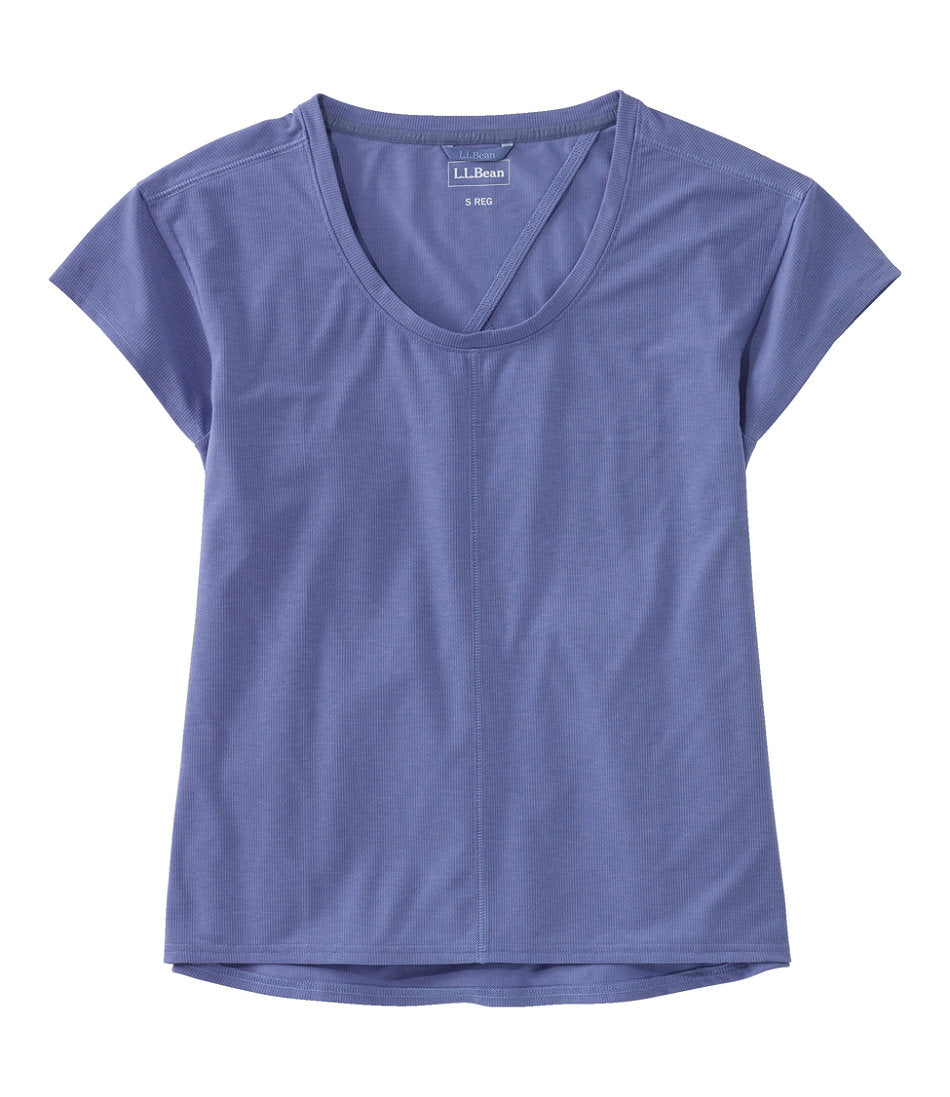 Women's Ribbed Performance Tee, Short-Sleeve | L.L.Bean near me