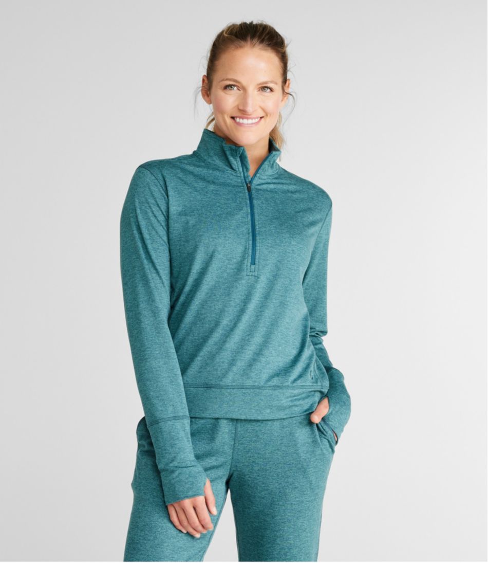 Women's VentureSoft Pullover, Quarter-Zip | L.L.Bean sale