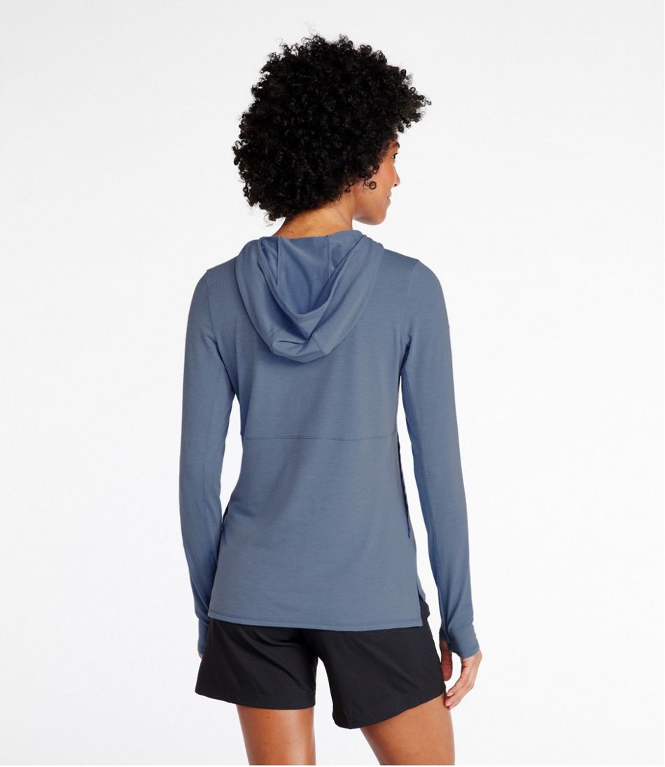 Women's Everyday SunSmart® Hooded Pullover, Long-Sleeve | L.L.Bean for sale