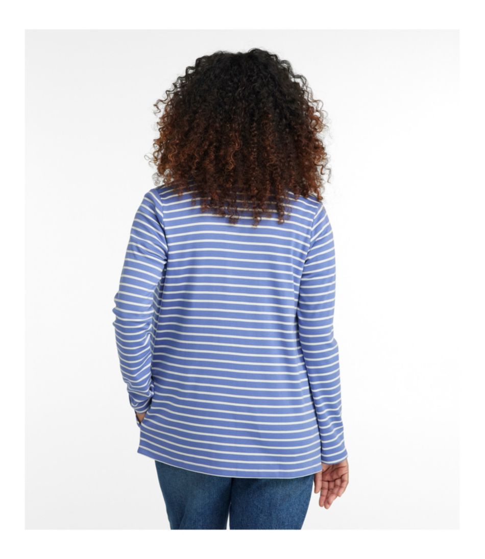 Women's Pima Cotton Open Cardigan, With Pockets Stripe | L.L.Bean near me