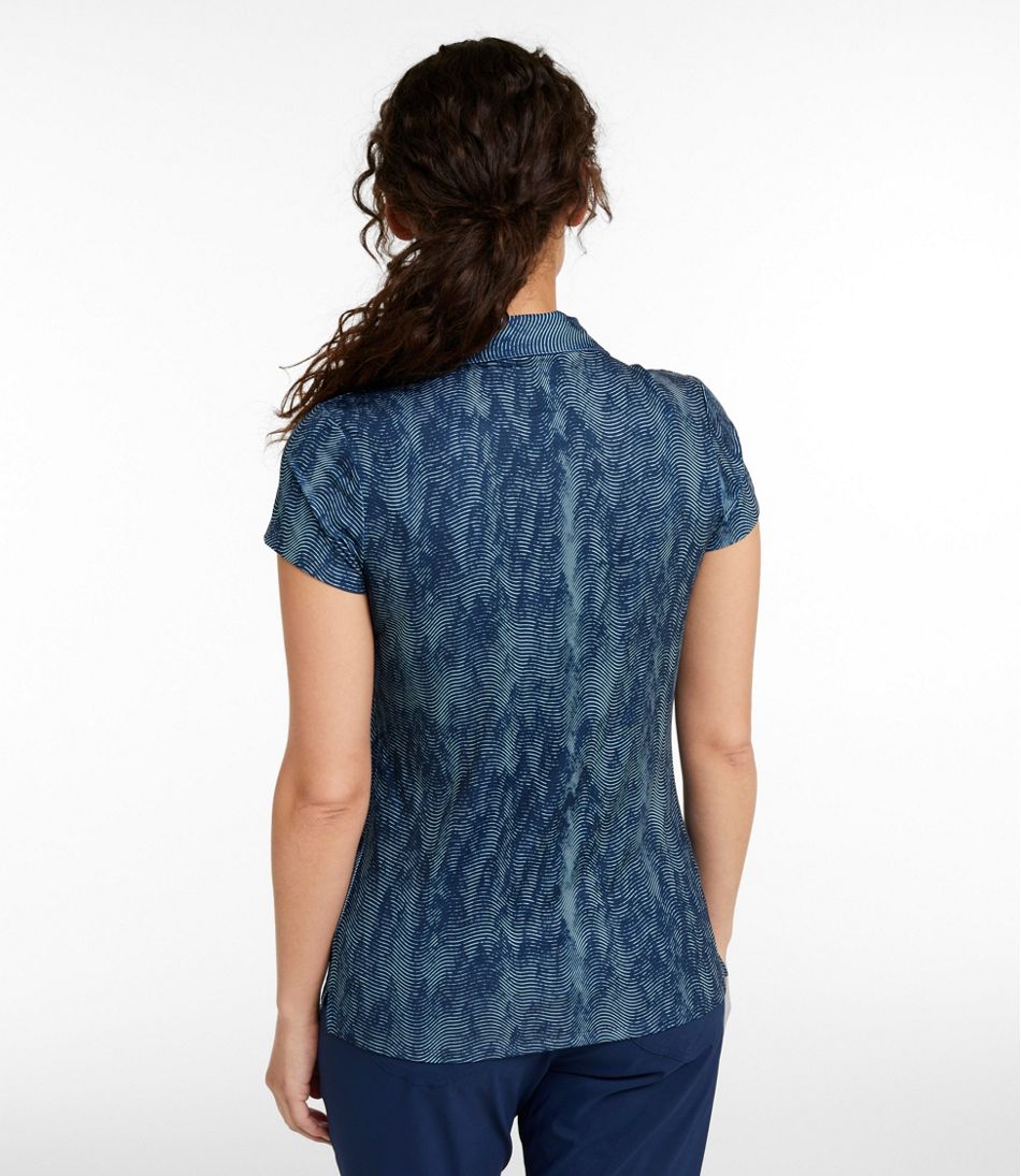 Women's Access Polo, Short-Sleeve Print | L.L.Bean discount