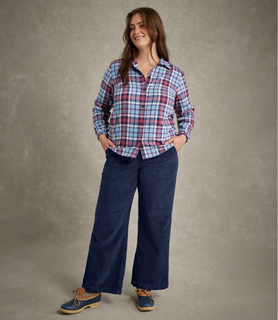 Women's Scotch Plaid Flannel Shirt, Relaxed | L.L.Bean sale
