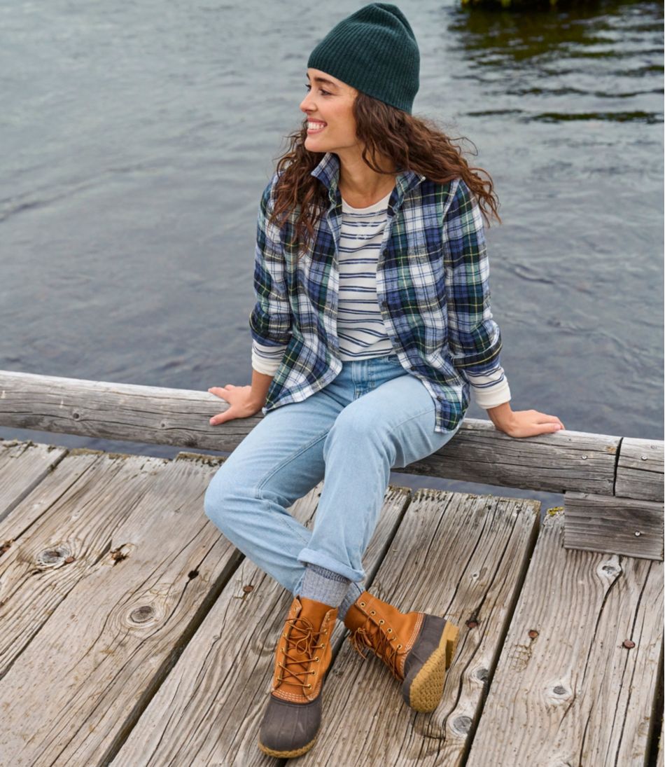 Women's Scotch Plaid Flannel Shirt, Relaxed | L.L.Bean sale