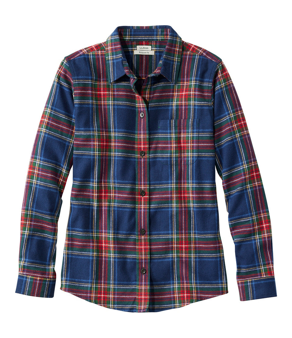 Women's Scotch Plaid Flannel Shirt, Relaxed | L.L.Bean sale