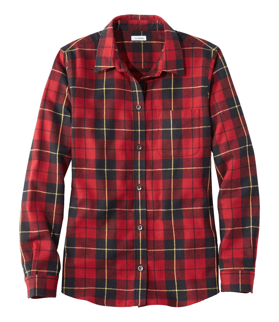 Women's Scotch Plaid Flannel Shirt, Relaxed | L.L.Bean sale