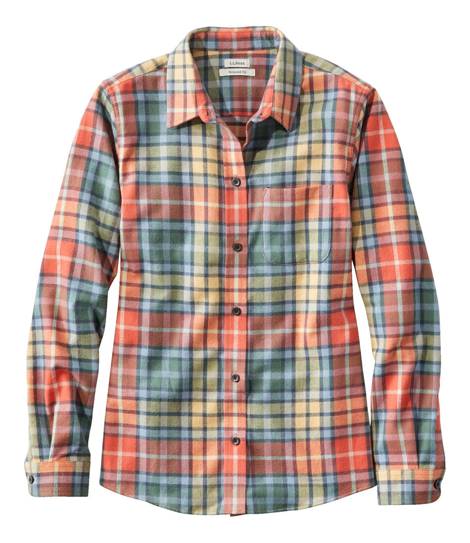 Women's Scotch Plaid Flannel Shirt, Relaxed | L.L.Bean sale