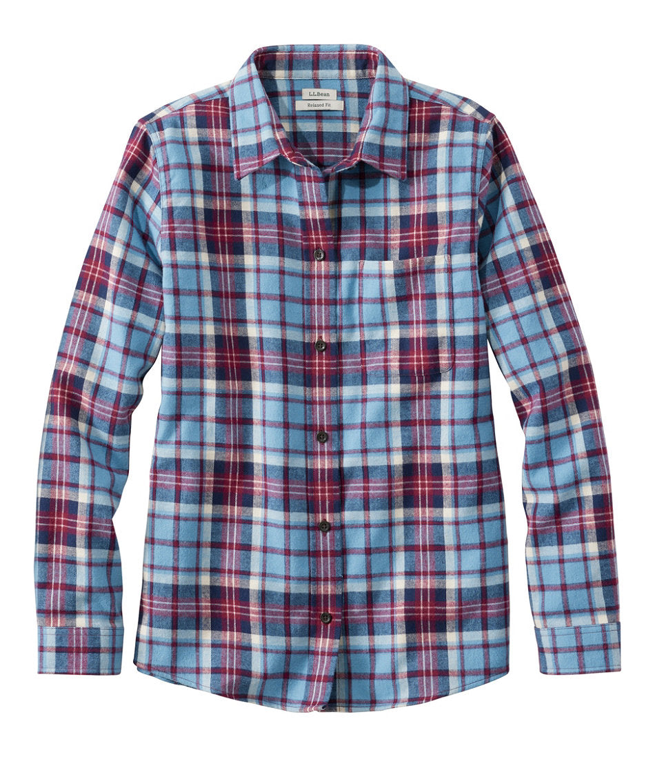 Women's Scotch Plaid Flannel Shirt, Relaxed | L.L.Bean sale