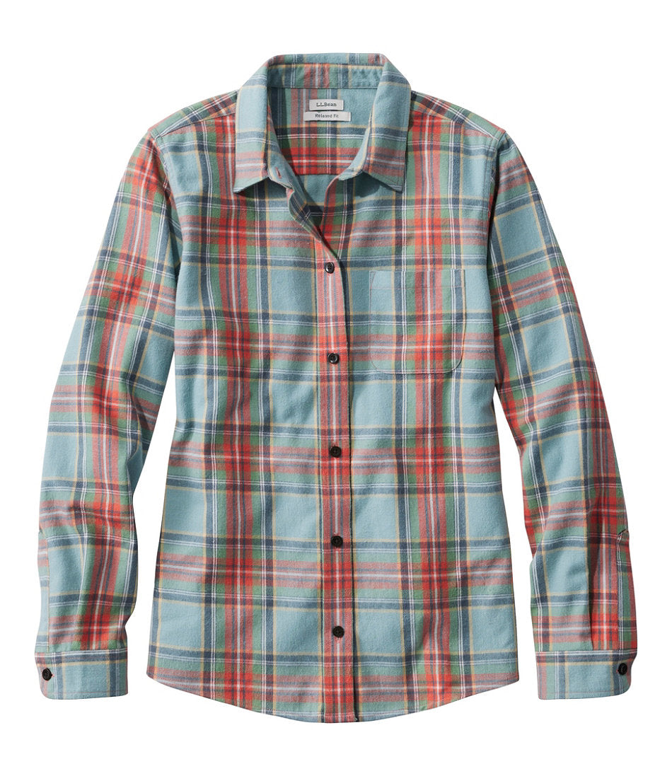 Women's Scotch Plaid Flannel Shirt, Relaxed | L.L.Bean sale
