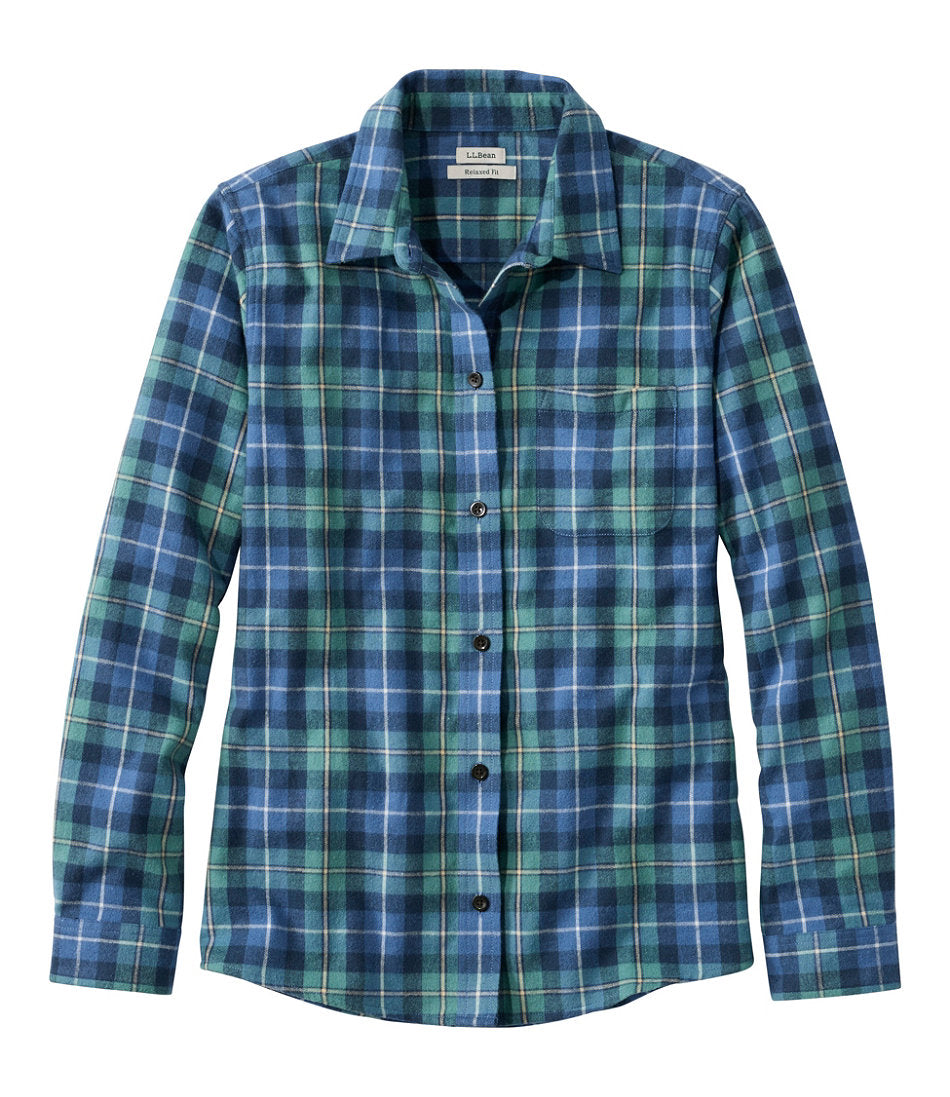 Women's Scotch Plaid Flannel Shirt, Relaxed | L.L.Bean sale