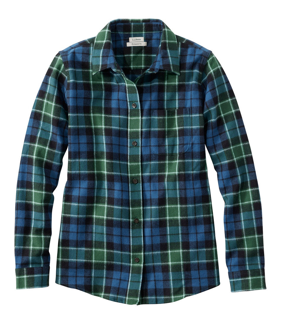 Women's Scotch Plaid Flannel Shirt, Relaxed | L.L.Bean sale