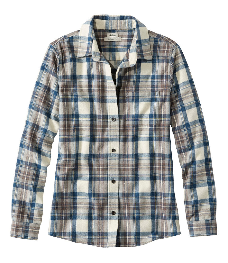 Women's Scotch Plaid Flannel Shirt, Relaxed | L.L.Bean sale