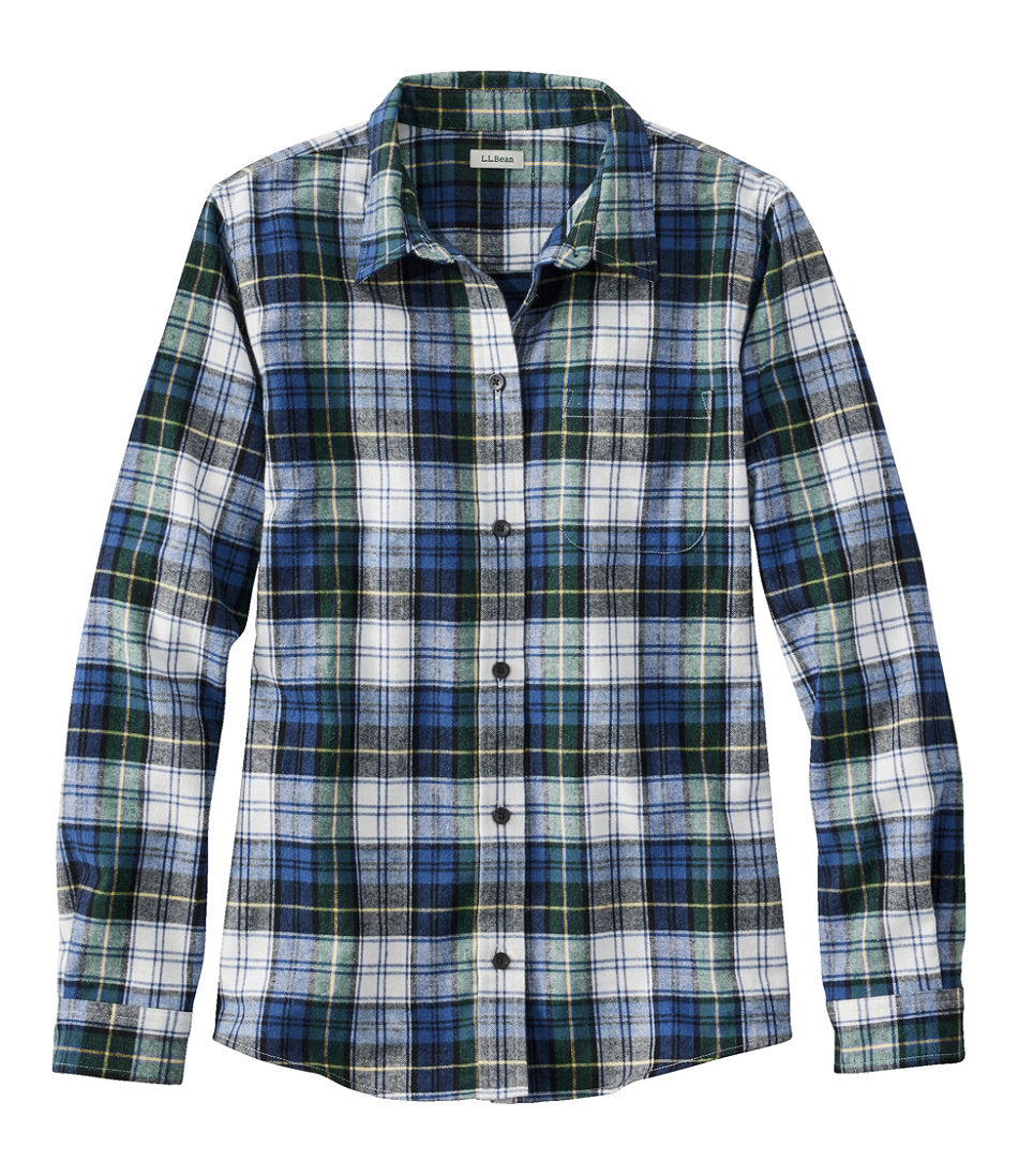 Women's Scotch Plaid Flannel Shirt, Relaxed | L.L.Bean sale