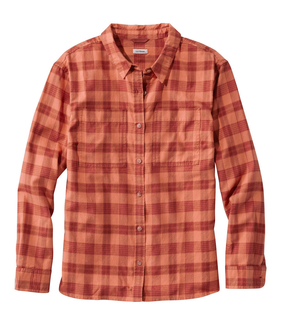 Women's Whisperweight Flannel Shirt, Button-Down | L.L.Bean for sale
