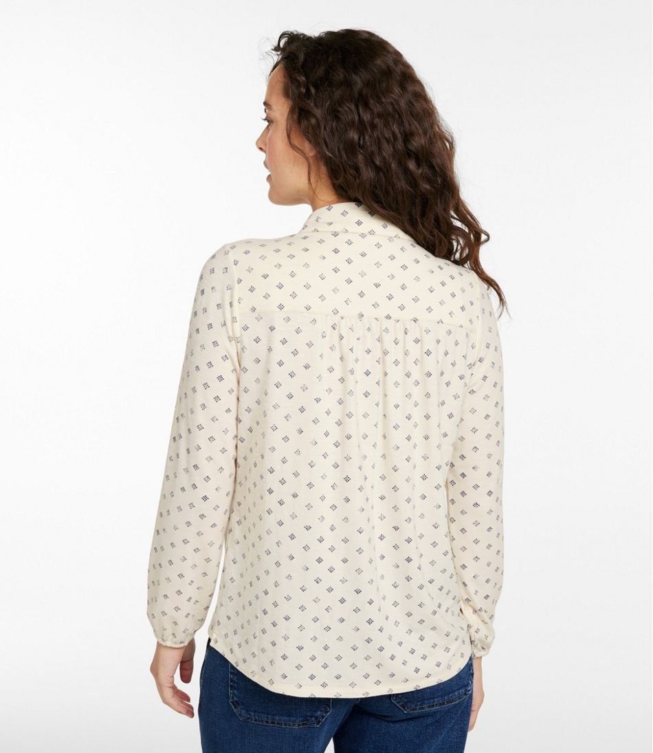 Women's Camden Hills Button Front Shirt, Print | L.L.Bean near me