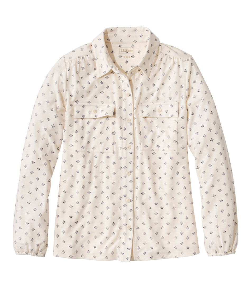 Women's Camden Hills Button Front Shirt, Print | L.L.Bean near me