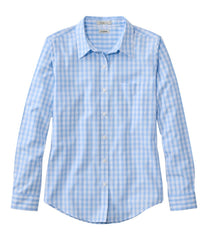 Women's Wrinkle-Free Pinpoint Oxford Shirt, Long-Sleeve Relaxed Fit Plaid | L.L.Bean near me