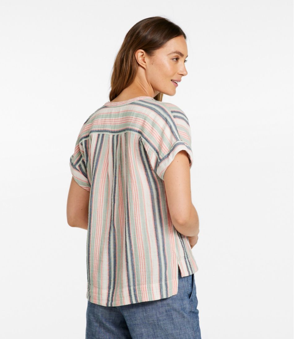 Women's Cloud Gauze Shirt, Short-Sleeve | L.L.Bean on sale