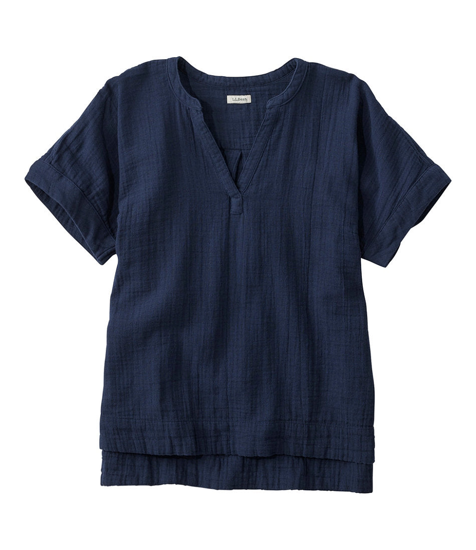Women's Cloud Gauze Shirt, Short-Sleeve | L.L.Bean on sale