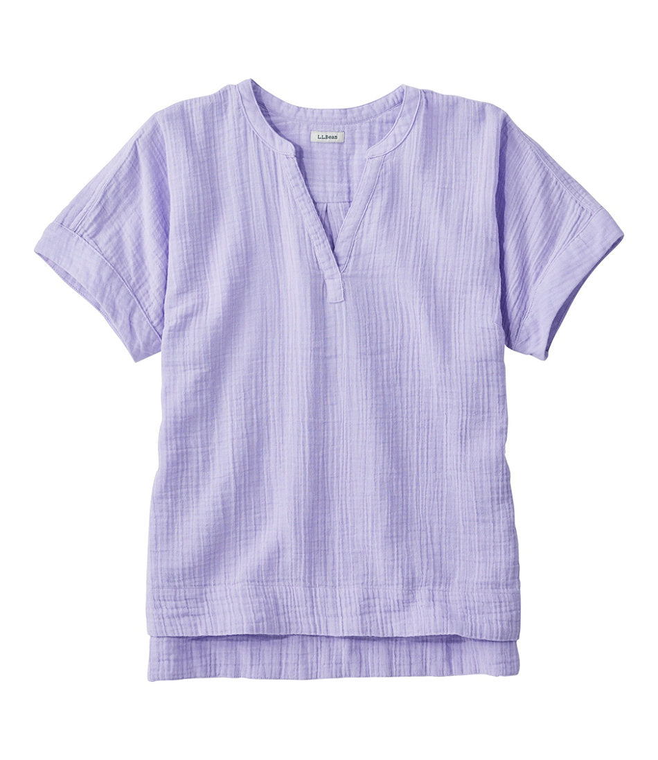 Women's Cloud Gauze Shirt, Short-Sleeve | L.L.Bean on sale