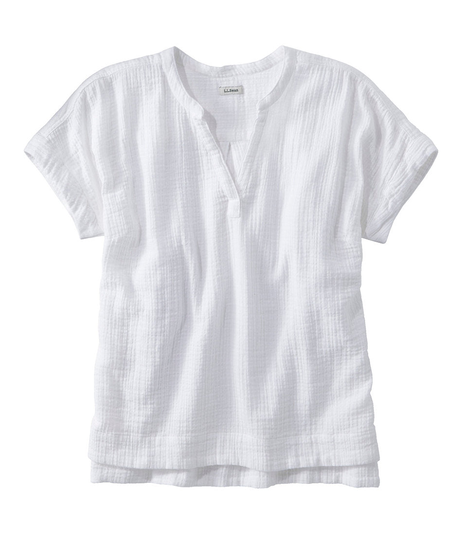 Women's Cloud Gauze Shirt, Short-Sleeve | L.L.Bean on sale