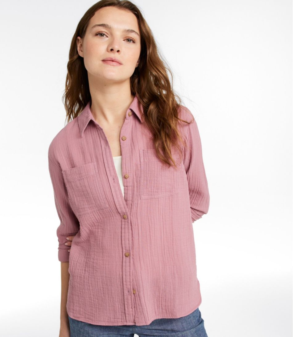Women's Cloud Gauze Shirt, Long-Sleeve | L.L.Bean discount